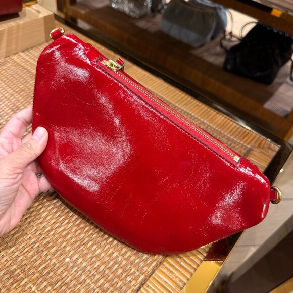 Best Price‼️Tory Burch Willa Belt Bag 169899 Berry $450 - Picture 3 of 9